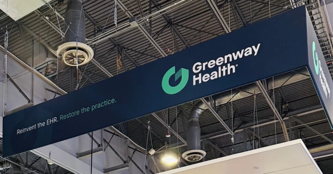 Greenway Health HIMSS26 exhibit hall booth