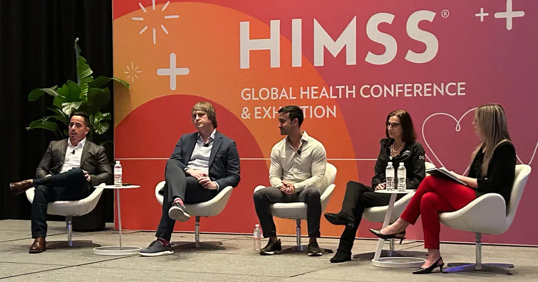 HIMSS26 AI Forum panel