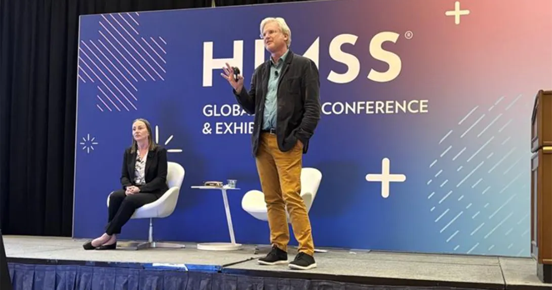 The VA's Meg Marshall and Dr. Jonathan Nebeker present at HIMSS26 