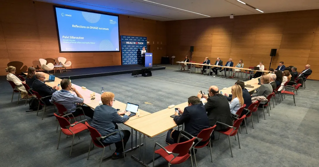 DHAGE meeting at HIMSS23 Europe