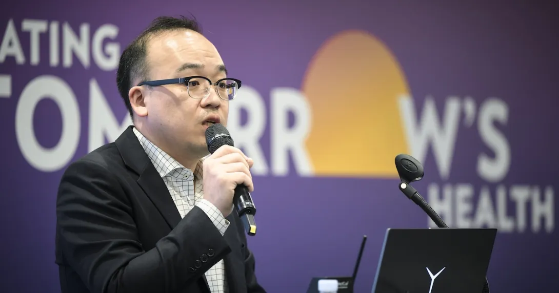 Jong Yeob Kim of Korea Health Industry Development Institute at HIMSS24 APAC