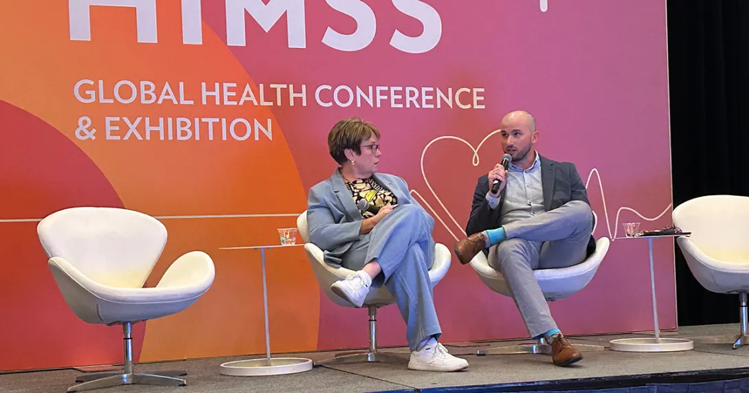 Crystal Broj and Franco Cardillo of Medical University of South Carolina