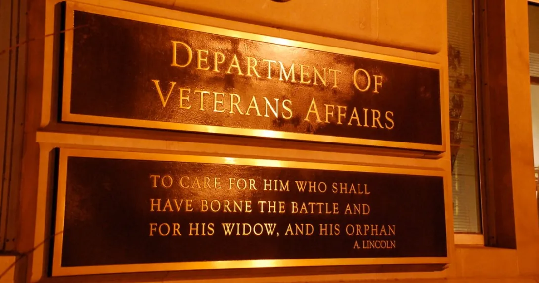 VA building sign