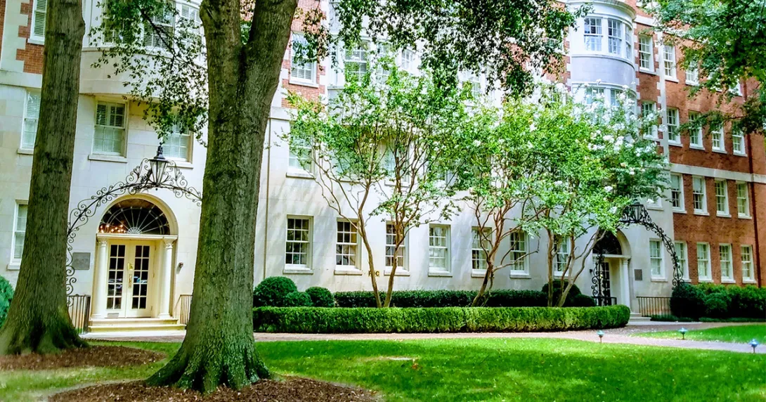 Building at Emory University in Atlanta