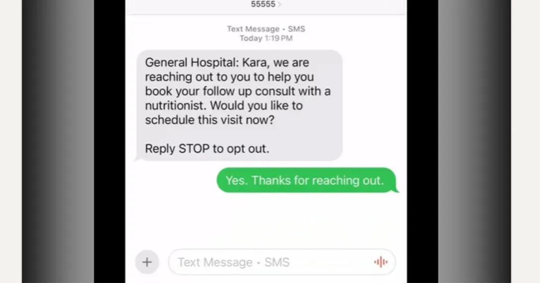 Epic AI agent offers patient appointment scheduling by SMS text