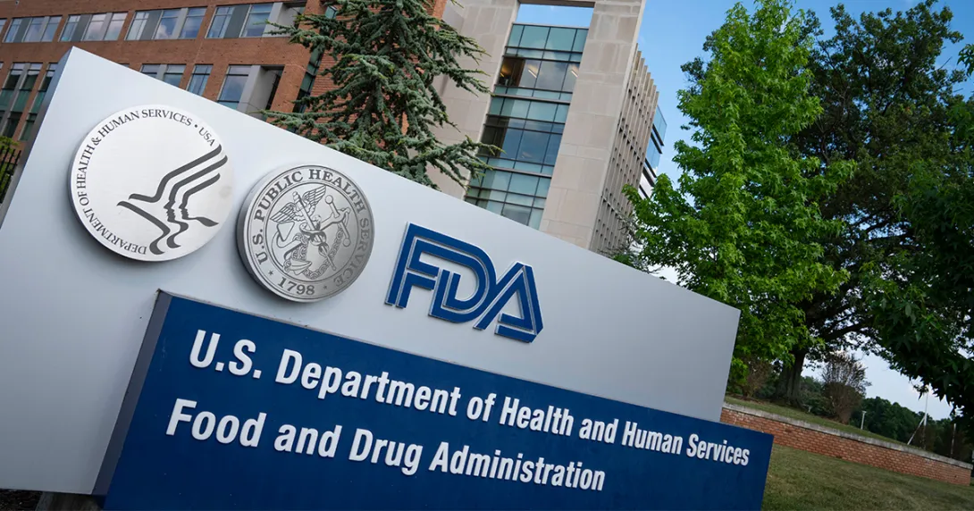 FDA signage