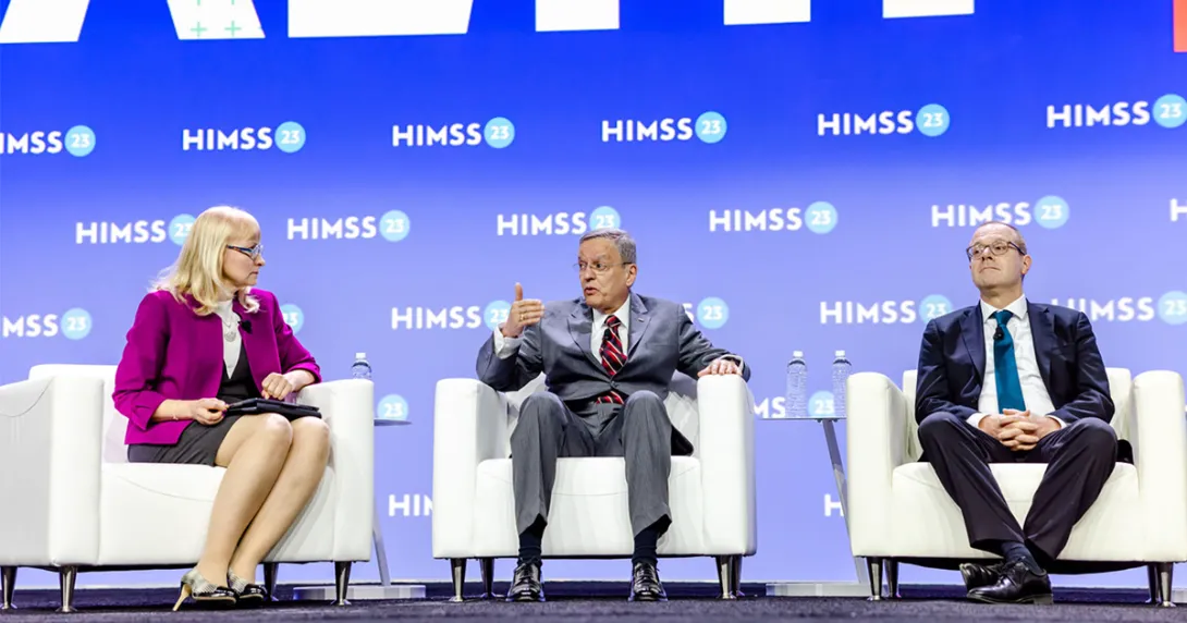 Global health leaders at HIMSS23