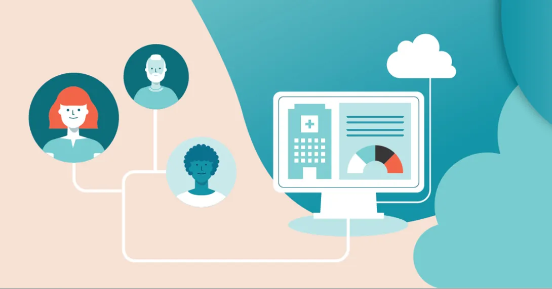 illustration of cloud technology