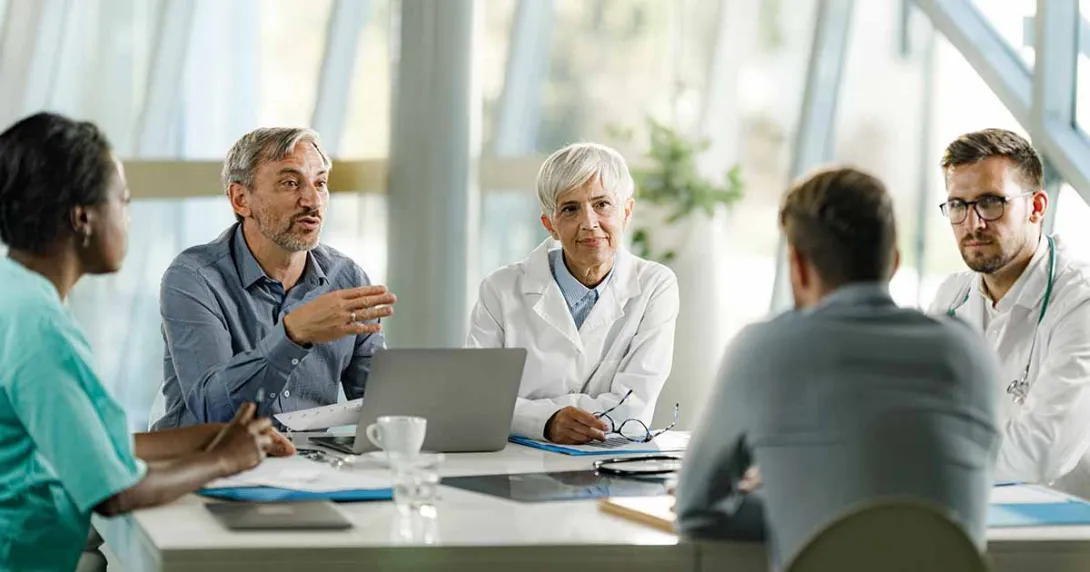 healthcare executives meeting