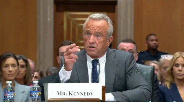 RFK Jr. testifies Thursday before the Senate Committee on Health, Education, Labor and Pensions.